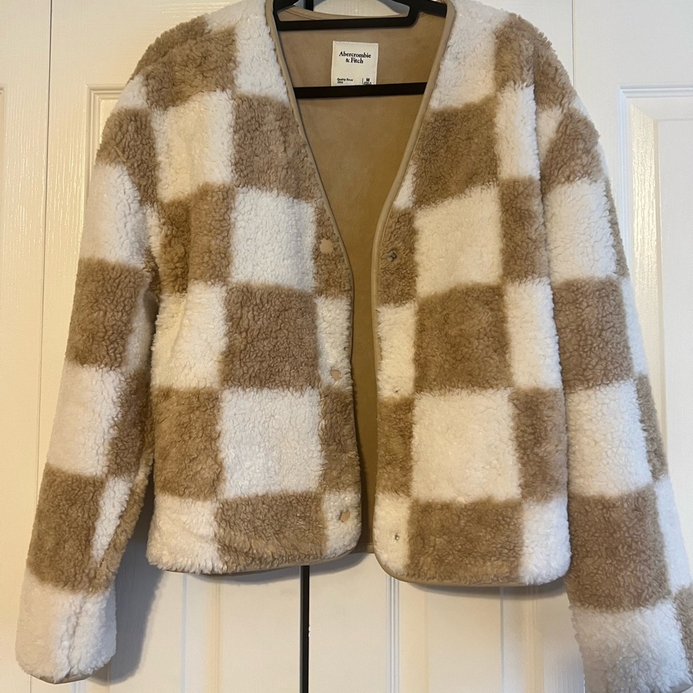 Abercrombie checkered jacket